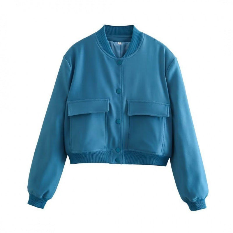 Manon | Fashion Jacket Stand Collar Coat For Women