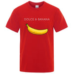 Doudou | Dolce Banana Fashion Print Men T-shirts