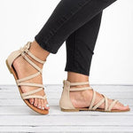 Céleste | Women's Fashion Simple Cross Strapped Sandals