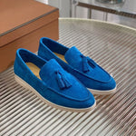 Alexa | Fashion Suede Tassel Slip-on Loafers