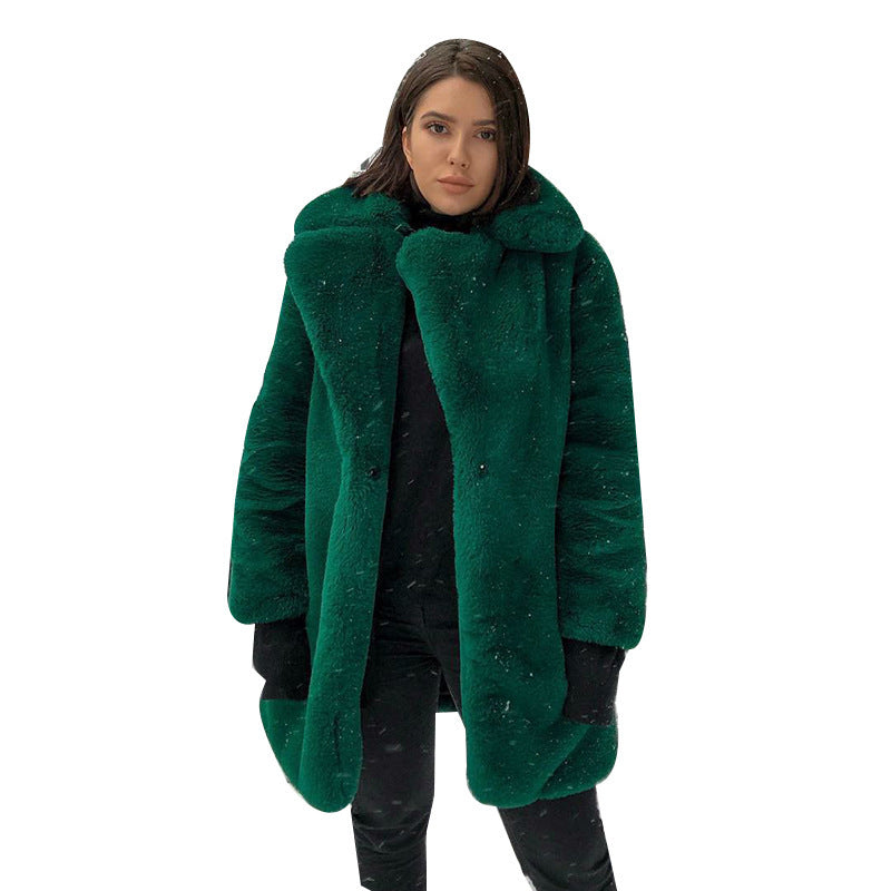 Ella | Warm Temperament Leisure Baggy Coat