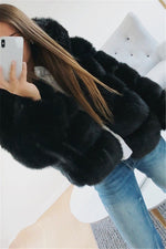 Lucie | Faux fur jacket