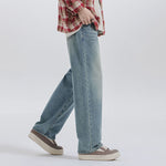 Lucas | American All-match Jeans With Whiskers Men