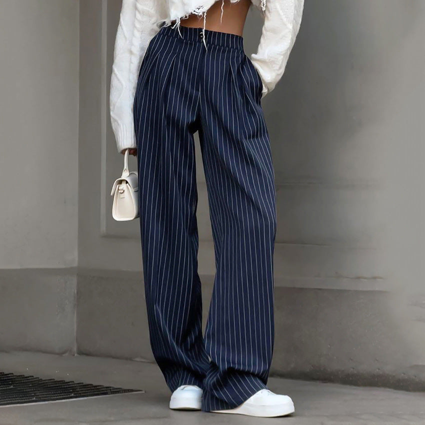 Hailey | Design Casual Suit Pants Draped Pants Women's Clothing