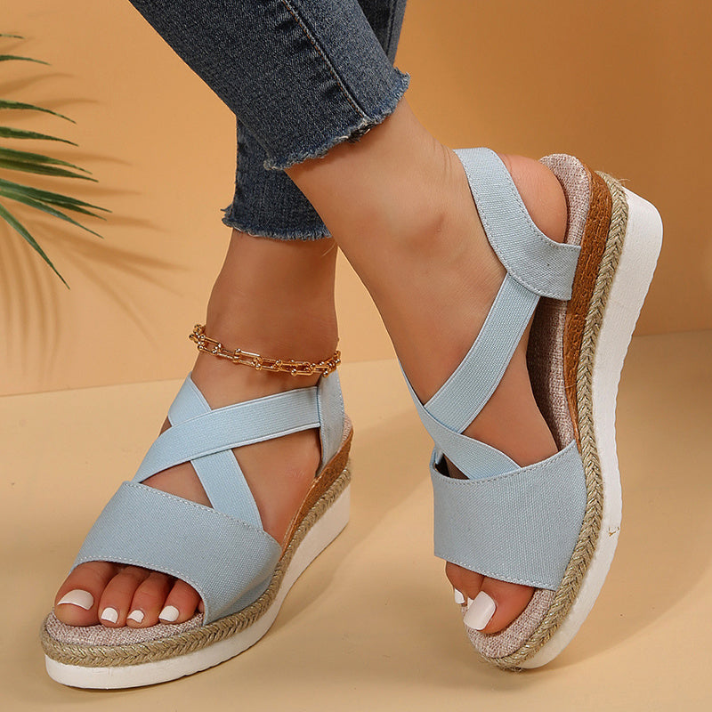 Clara | Wedge sandals for women