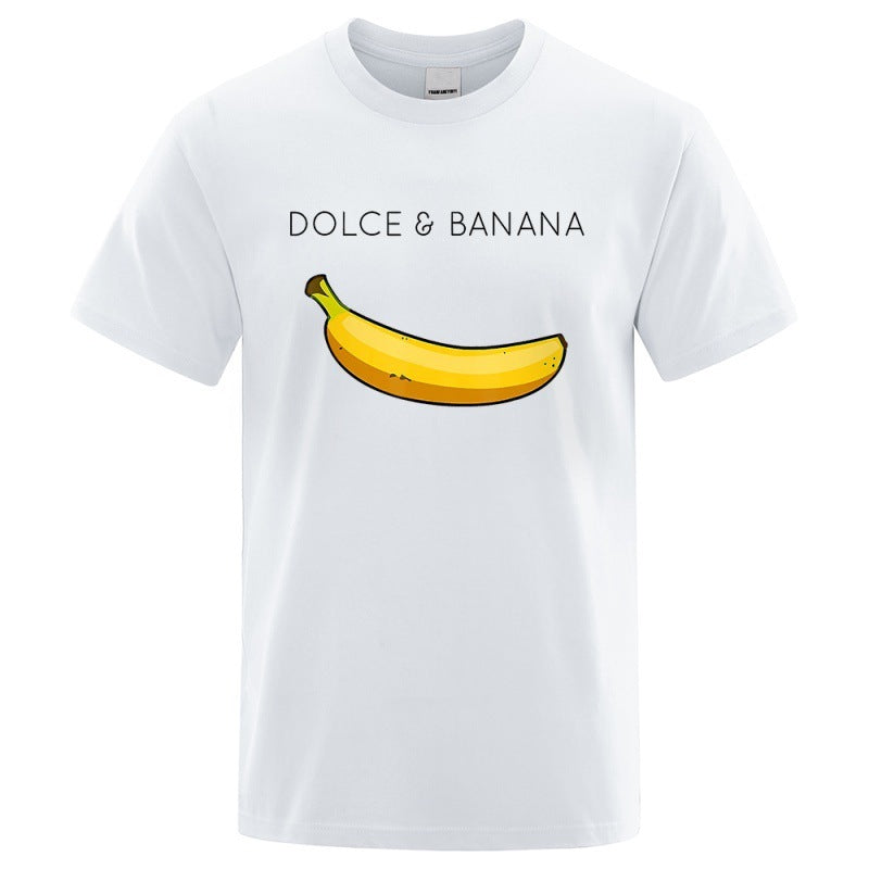 Doudou | Dolce Banana Fashion Print Men T-shirts