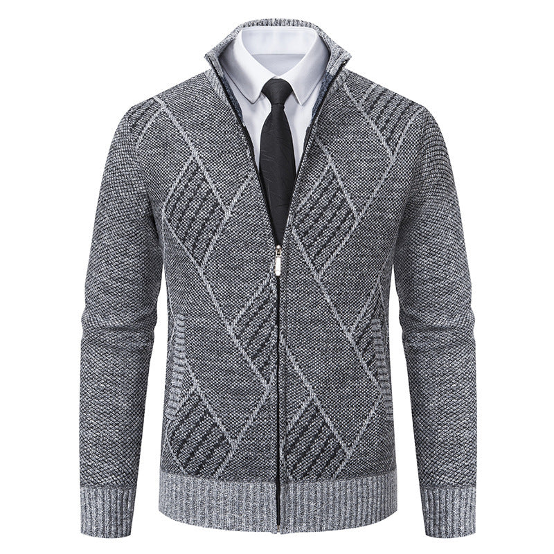 Brett | Men's Casual Slim-fit Stand Collar Sweater