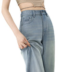 Elisa | High Waist Straight-leg Wide-leg Pants