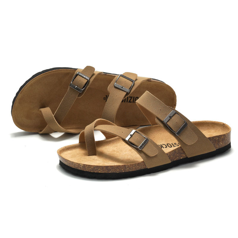 Clément | Women's Cork Trendy Sandals Couple Outdoor