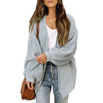 Mackenzie | Loose Retro Sweater Coat Women's Mid-length Knitted Cardigan