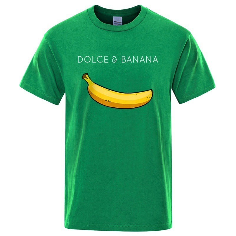 Doudou | Dolce Banana Fashion Print Men T-shirts