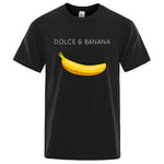 Doudou | Dolce Banana Fashion Print Men T-shirts