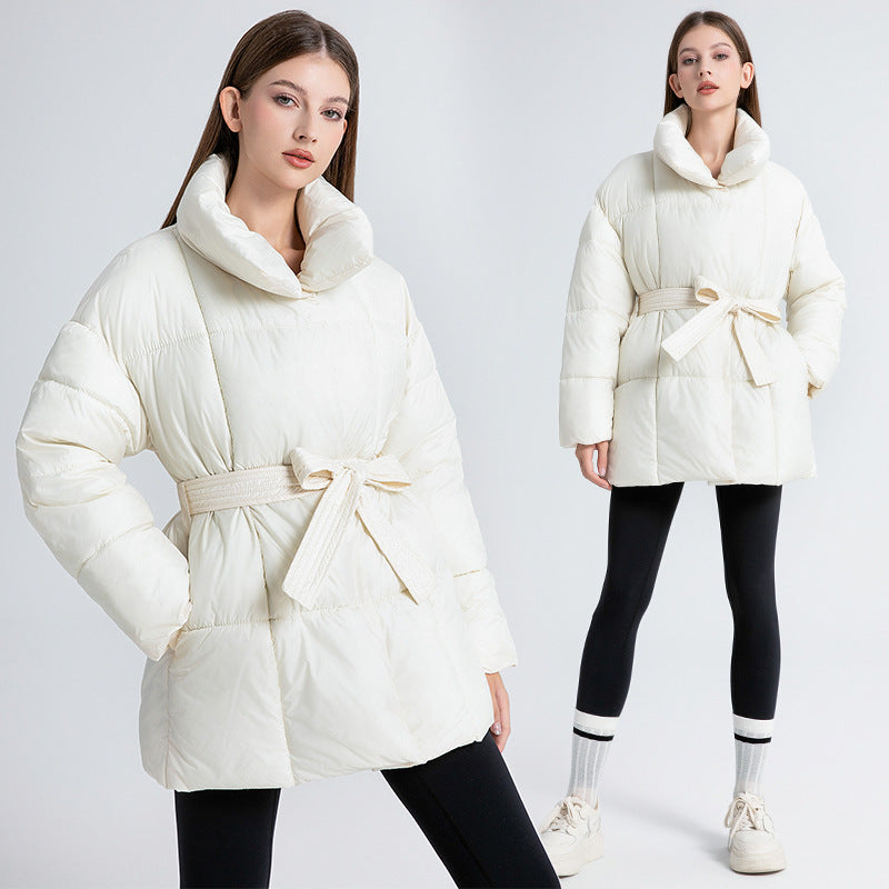 Luna | Stylish Mid-Length Down Jacket