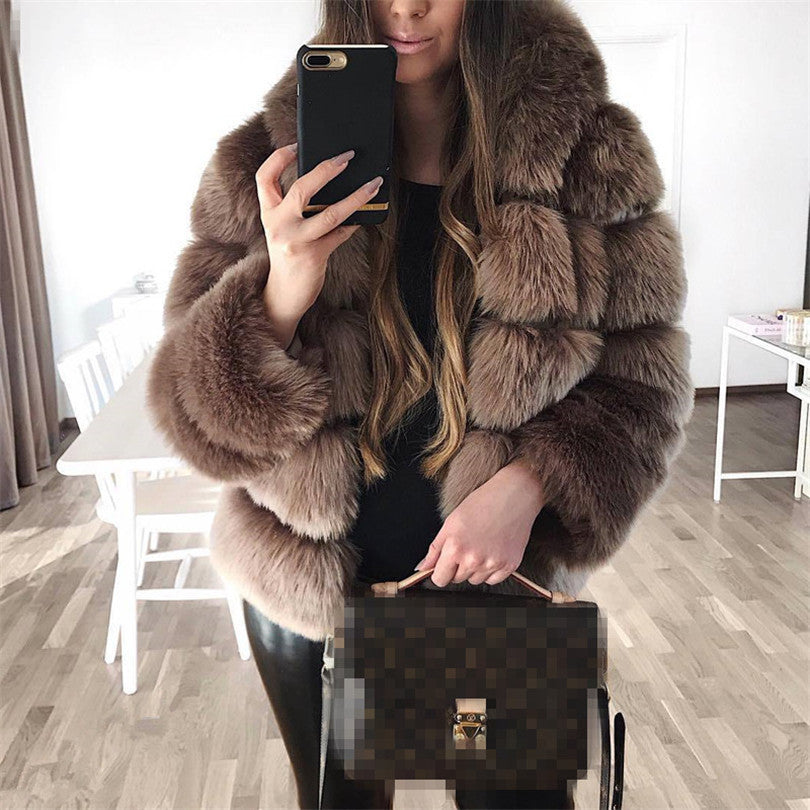 Lucie | Faux fur jacket