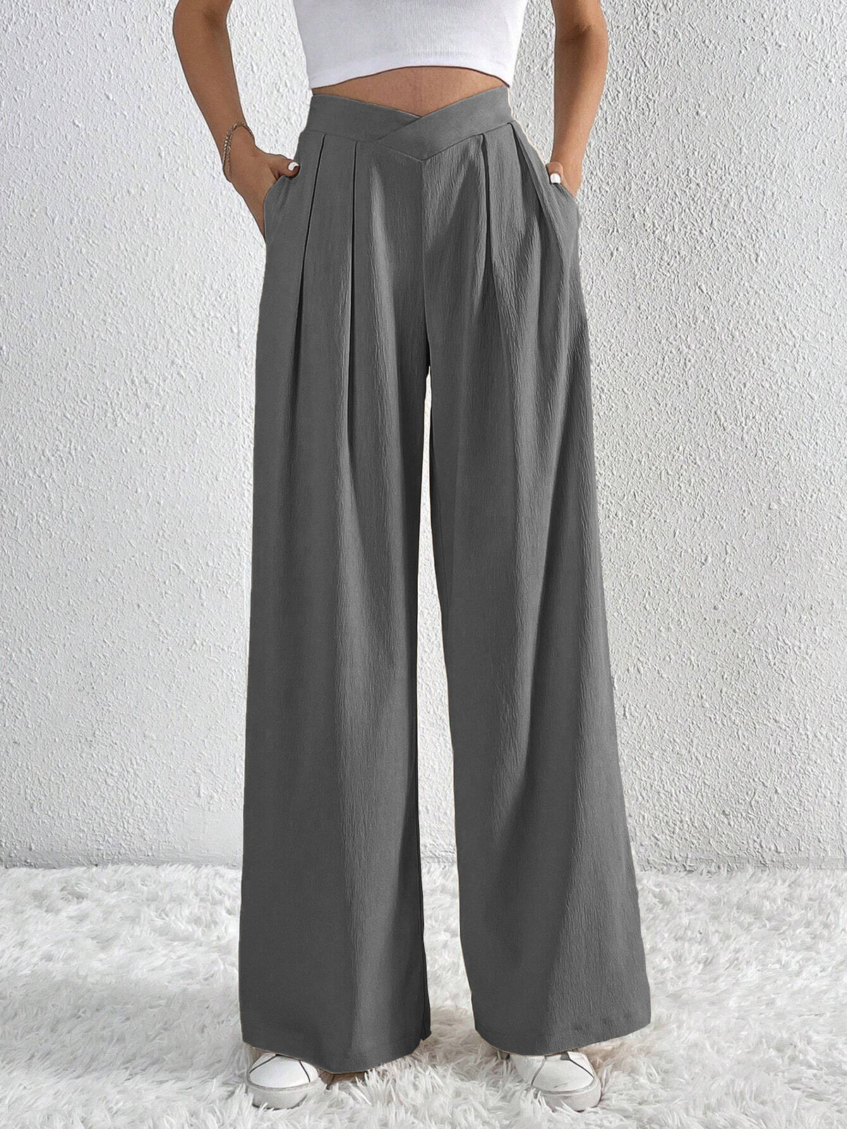 Célia | Women's Casual Wide-leg Pants Loose Trousers