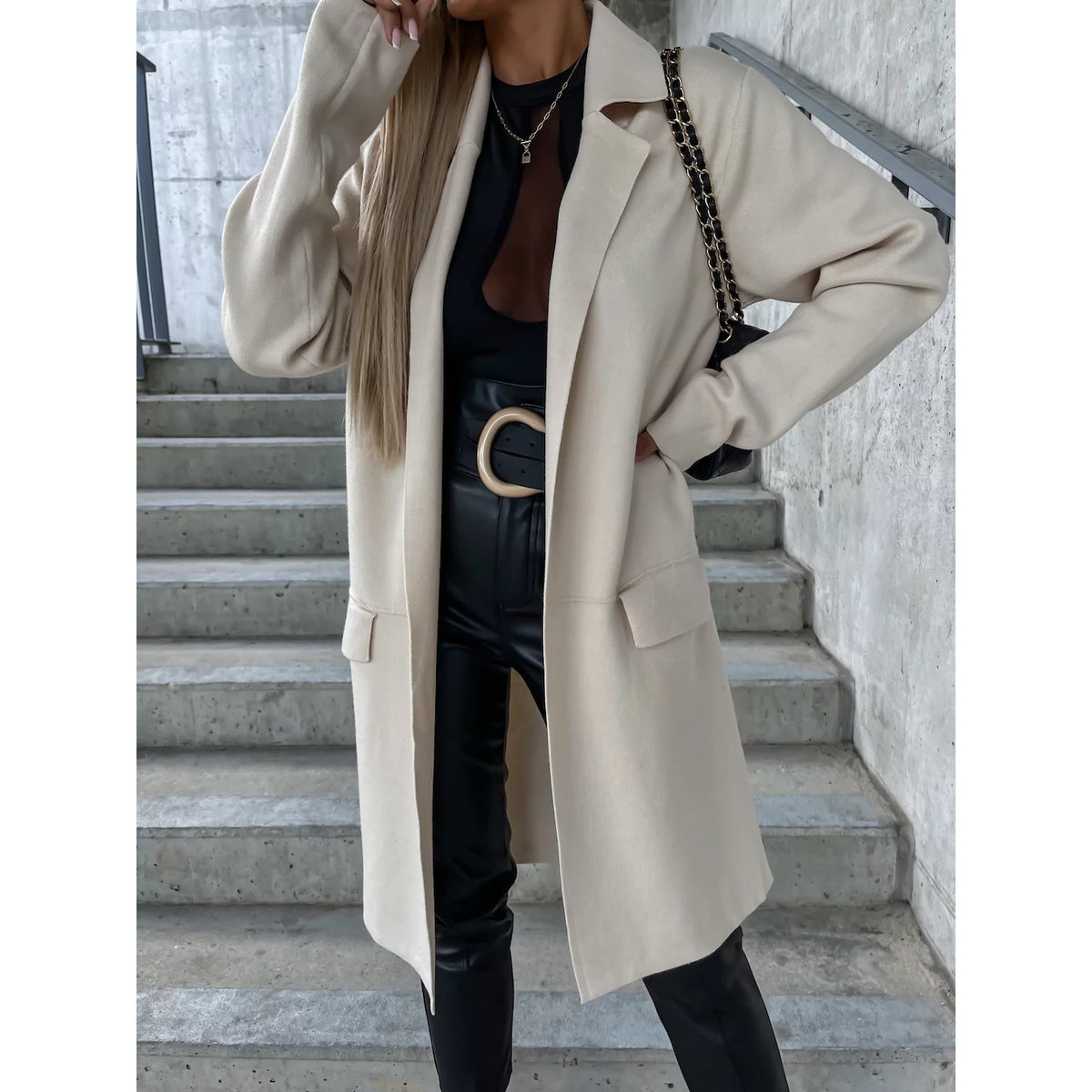 Anna | Casual Loose Woolen Coat