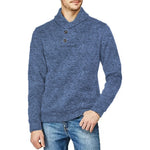 Bryson | Men's Half Cardigan Loose Leisure Pullover Thin Velvet Sweater