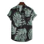 Archer | Men Short sleeved beach shirts men New printed T shirt