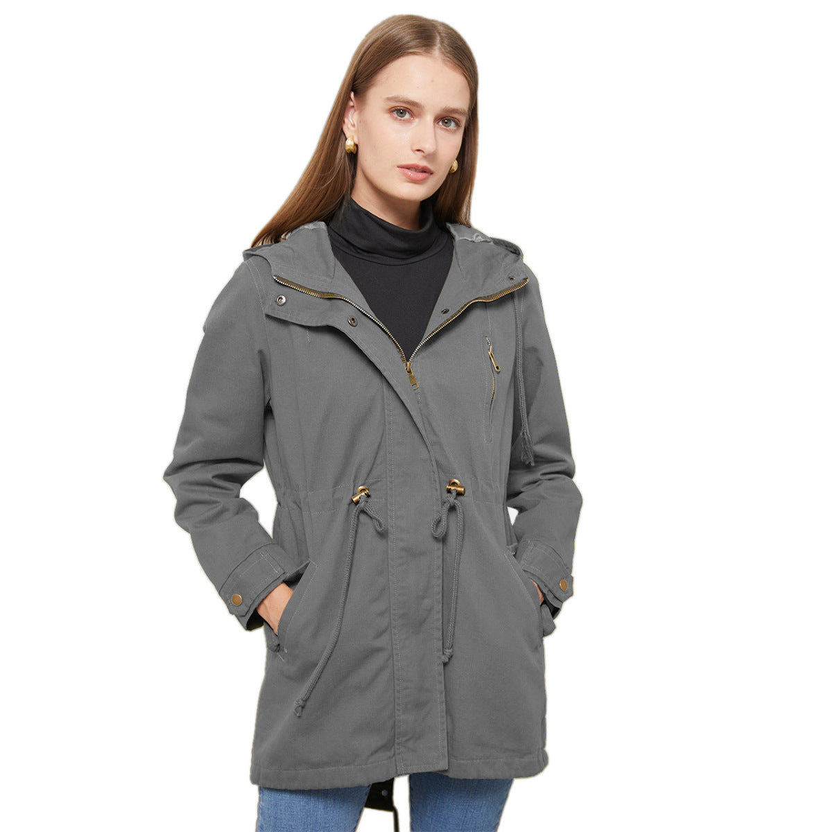 Daphné | New Cotton Anorak Women's Spring And Autumn Coat