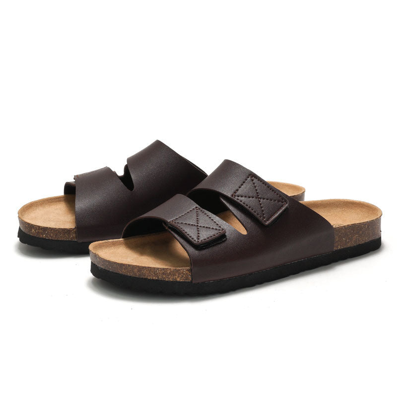 Bryce | Men's Cork Slippers Slippers Velcro