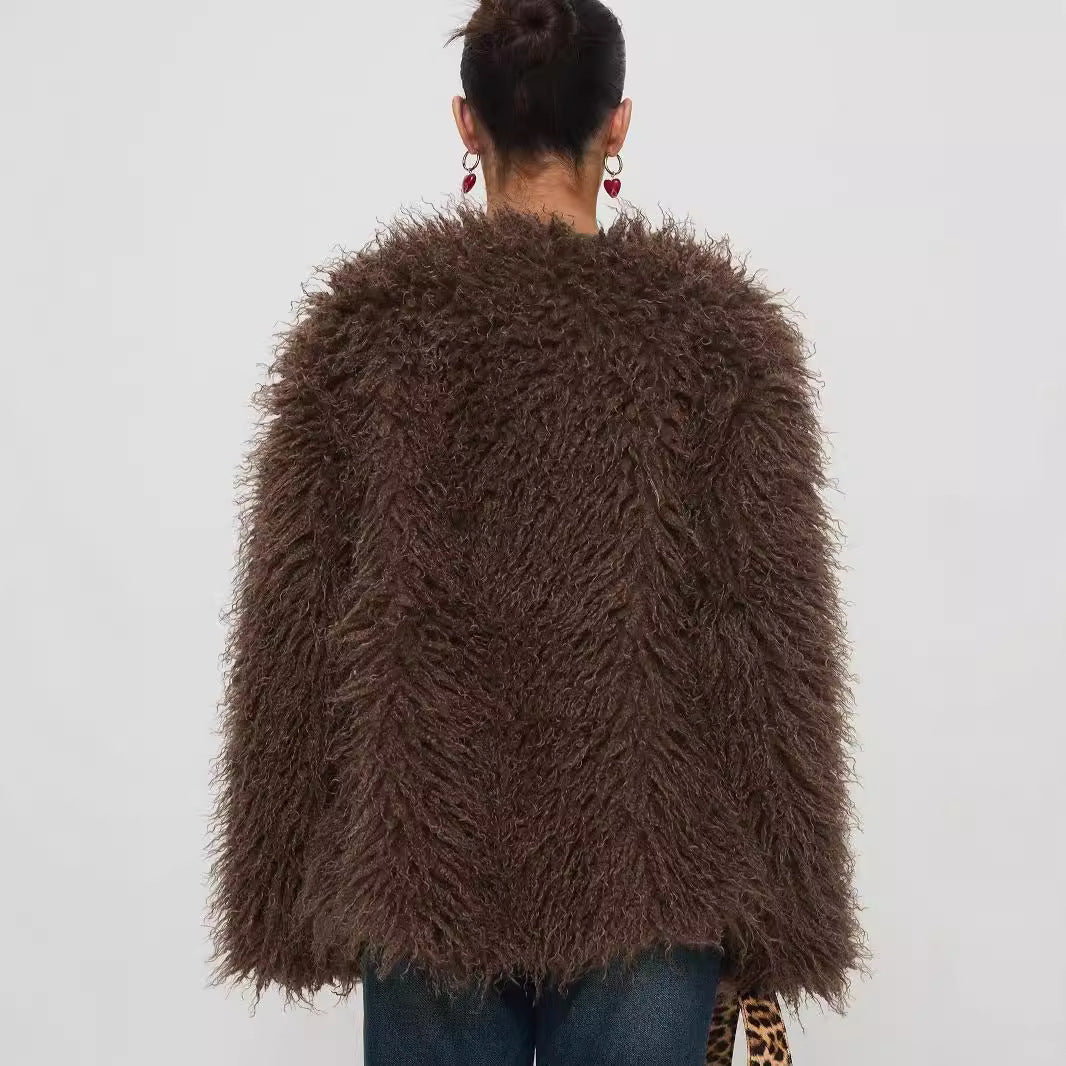 Naomi | Faux Fur Jacket