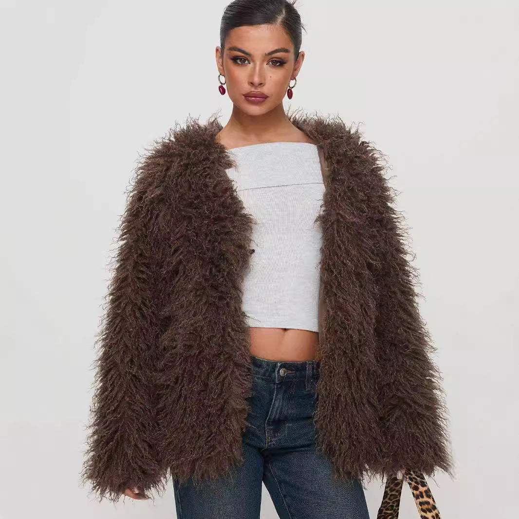 Naomi | Faux Fur Jacket