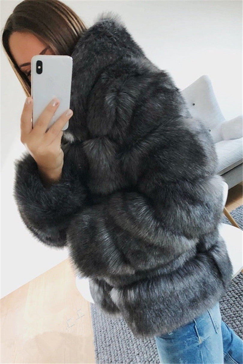 Lucie | Faux fur jacket