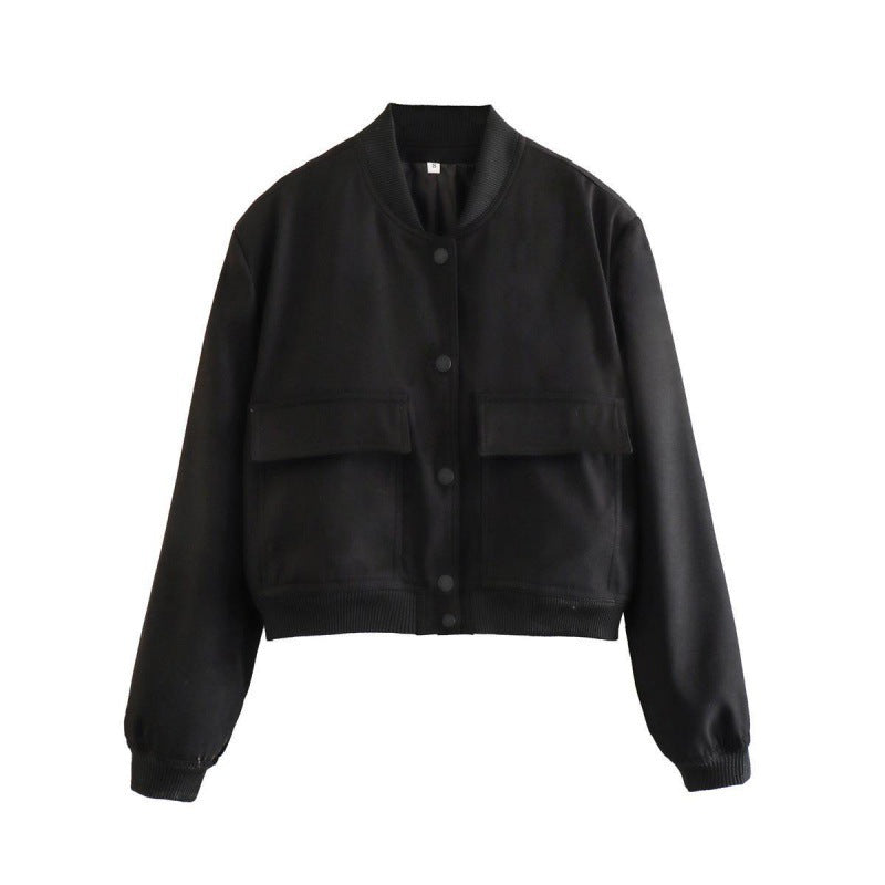 Manon | Fashion Jacket Stand Collar Coat For Women