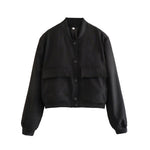 Manon | Fashion Jacket Stand Collar Coat For Women