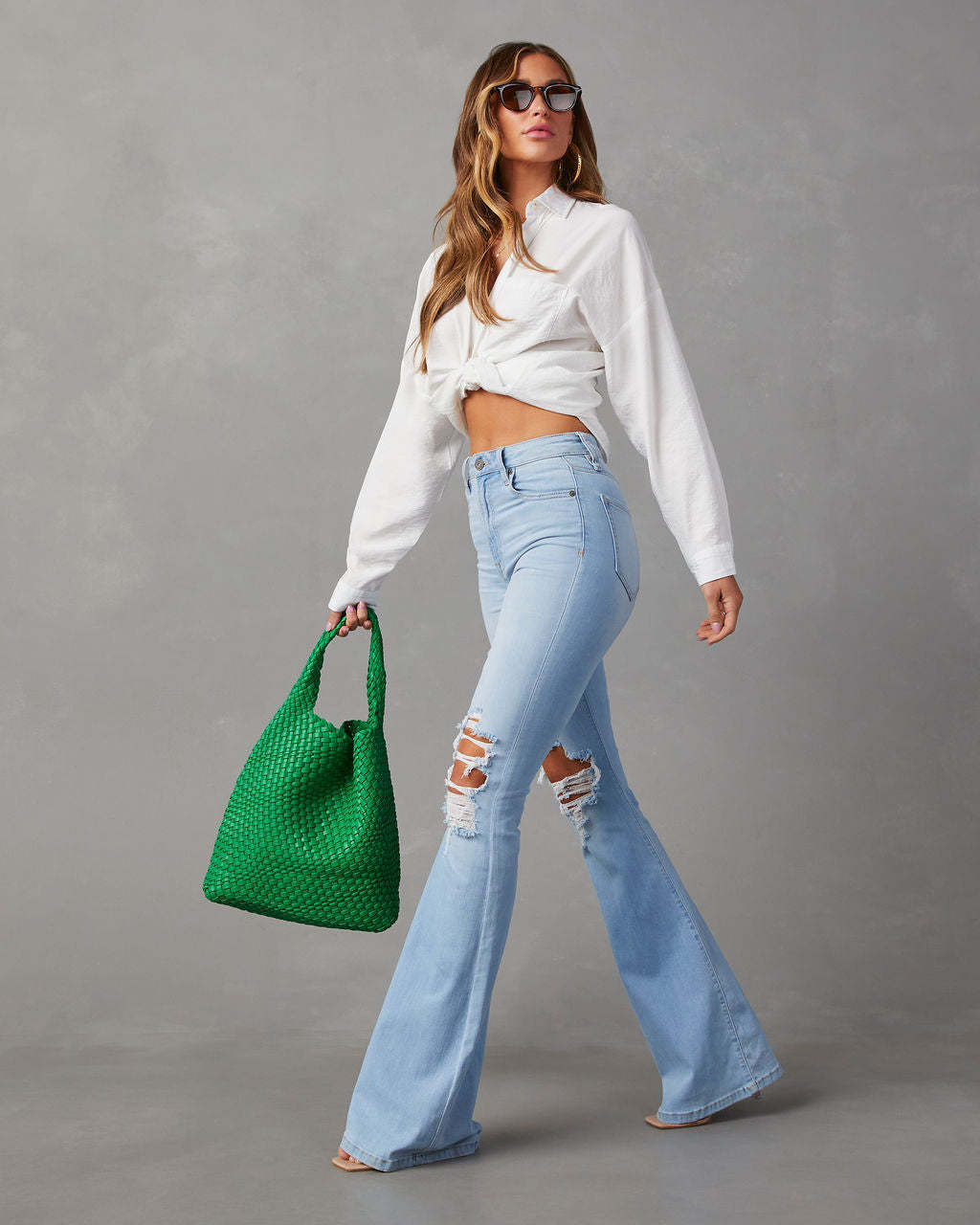 Eva | Fashion Temperament Wide-leg Jeans Women