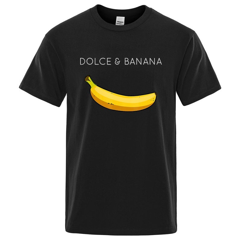 Doudou | Dolce Banana Fashion Print Men T-shirts