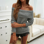 Nevaeh | Women's solid color sweater