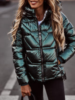 Elena | Cozy Cotton Zip-Up Winter Jacket