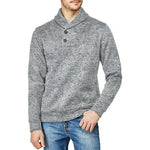 Bryson | Men's Half Cardigan Loose Leisure Pullover Thin Velvet Sweater