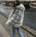 Lucie | Faux fur jacket