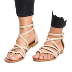 Céleste | Women's Fashion Simple Cross Strapped Sandals