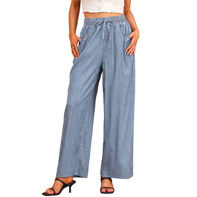 Hélène | Women's Wide Leg Summer Jeans