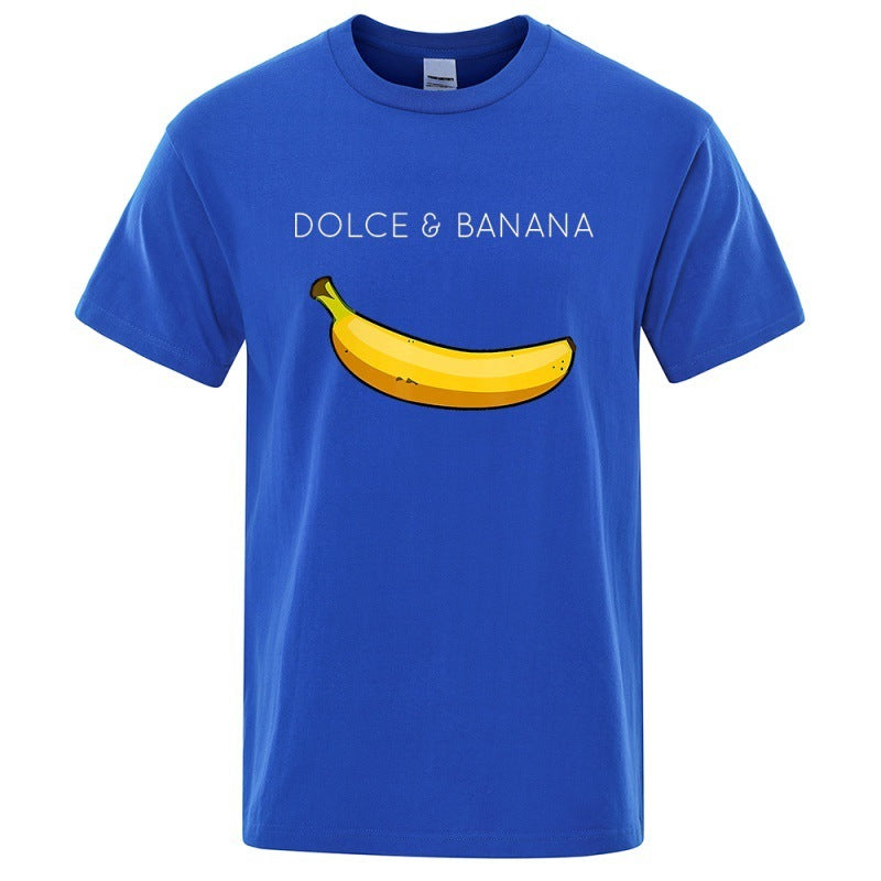 Doudou | Dolce Banana Fashion Print Men T-shirts