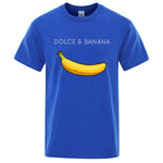 Doudou | Dolce Banana Fashion Print Men T-shirts