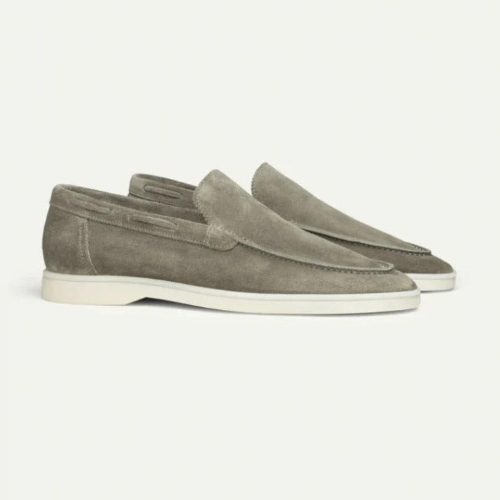 Adam | Loafers Matte Suede Slip-on Men