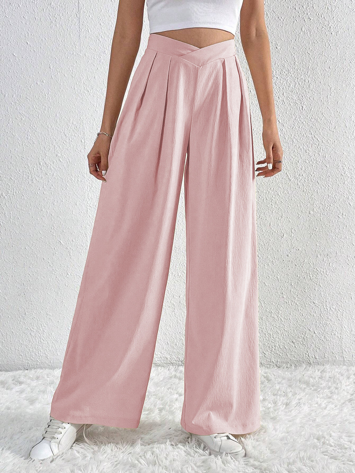 Célia | Women's Casual Wide-leg Pants Loose Trousers