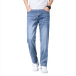 Éliott | Men's Thin Loose Straight Ice Silk Jeans