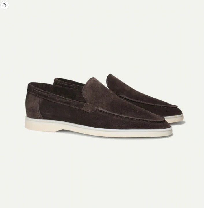 Adam | Loafers Matte Suede Slip-on Men