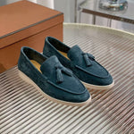 Alexa | Fashion Suede Tassel Slip-on Loafers