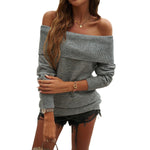 Nevaeh | Women's solid color sweater