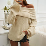 Leah | Autumn And Winter Loose Temperament Pullover Long Sleeve Sweater