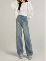 Alice | Fashion Personality Wide Leg Jeans For Women