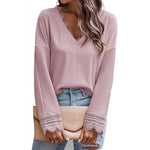 Carmen | Simple All-match Solid Color Sweater