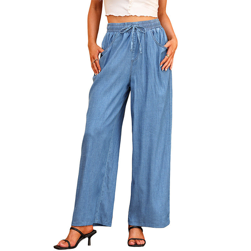 Hélène | Women's Wide Leg Summer Jeans