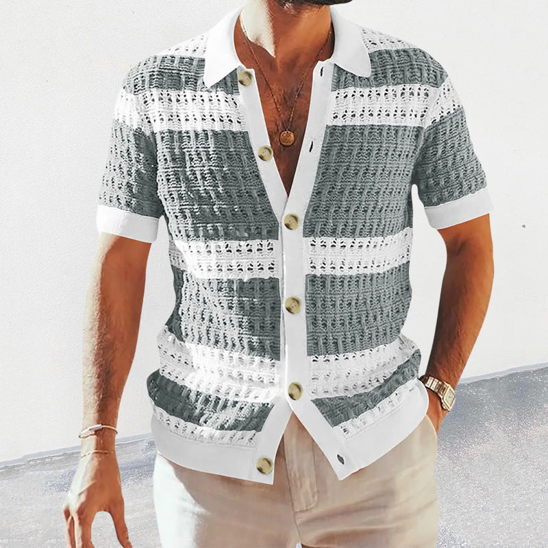 Rayan | Summer Collar Shirts Men Casual Formal